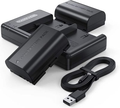 Baterías recargables.
