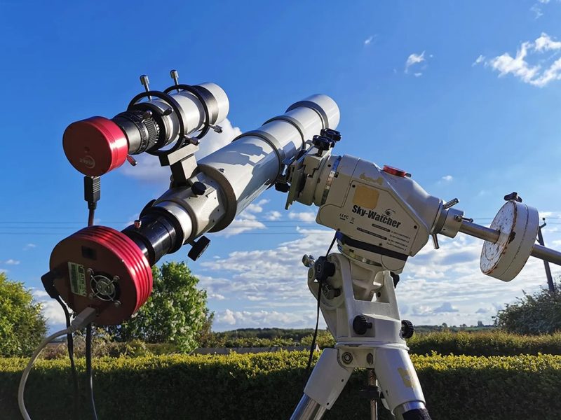 El equipo de astrofotografía: Telescopio para Astrofotografía de espacio profundo (DSO)