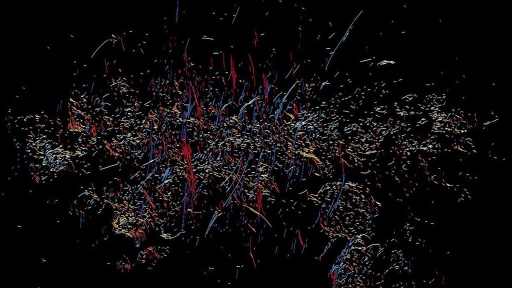 Misteriosos filamentos salen del agujero negro de nuestra galaxia