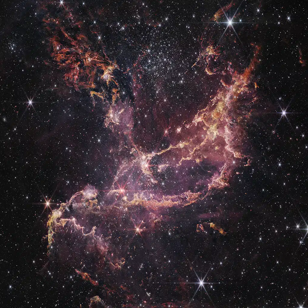 Mejores imágenes del telescopio James Webb en 2023: NGC 346