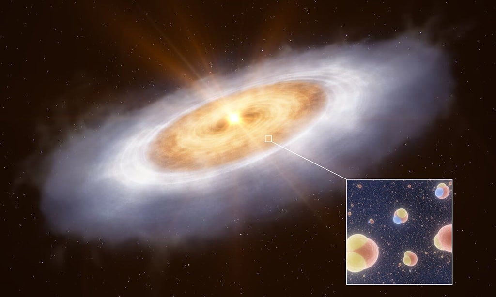Astrónomos descubren un eslabón perdido para el agua del Sistema Solar