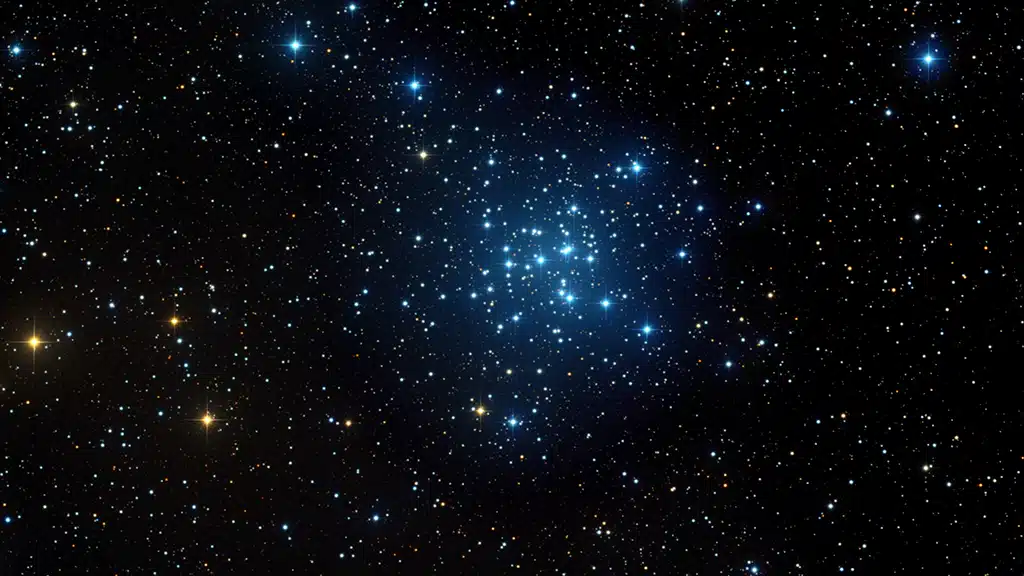 Imagen del Molinillo (M36), en Auriga.