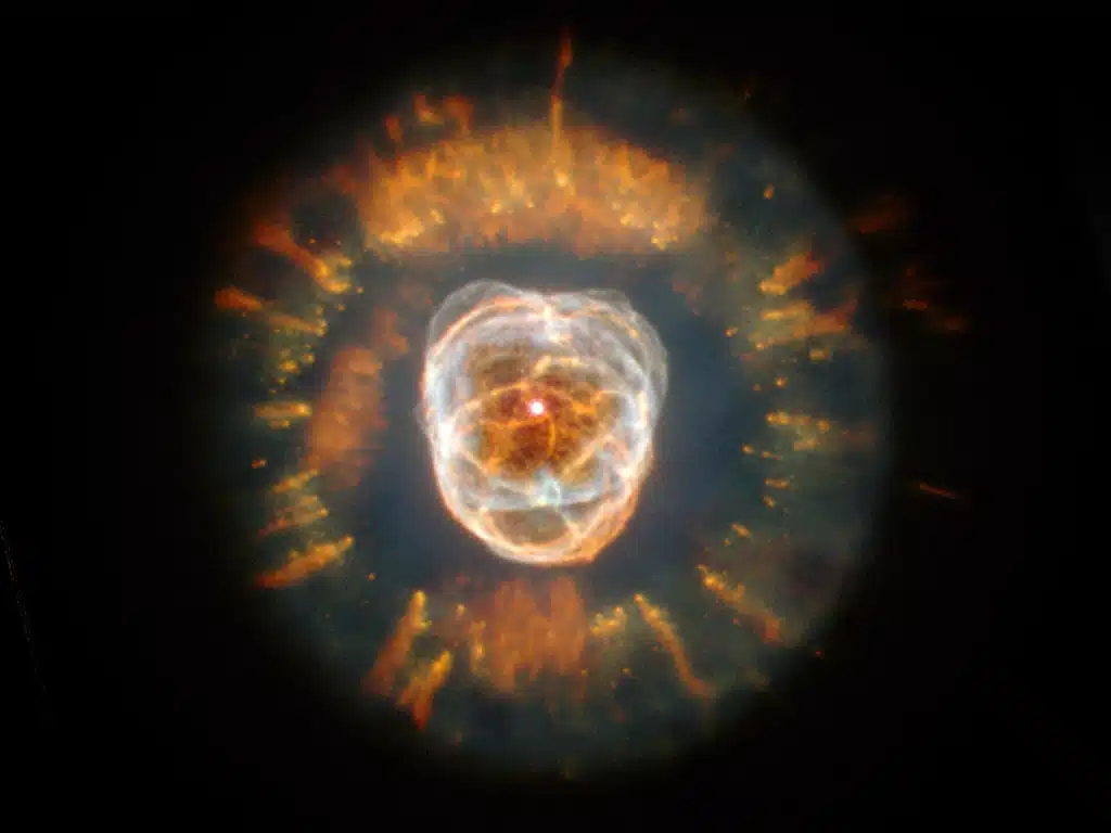 Imagen de la Nebulosa "El Esquimal" (NGC 2392), en Géminis.