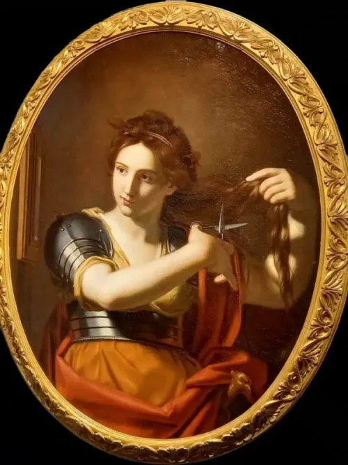 Berenice se corta la melena en ofrenda votiva a la diosa Afrodita.