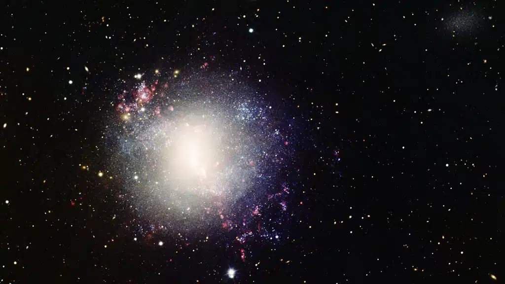 NGC 4214, galaxia.