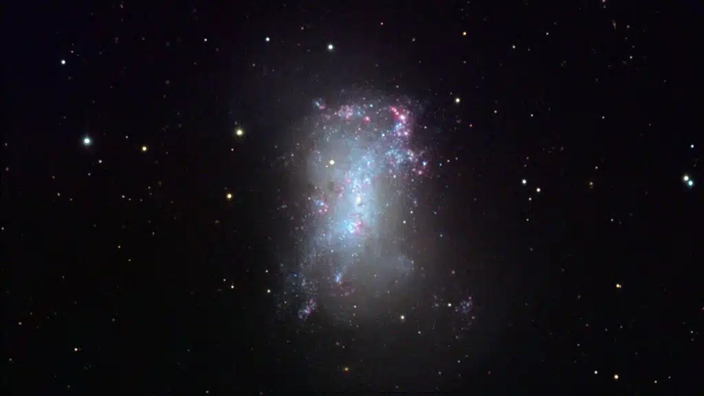 NGC 4449, galaxia.