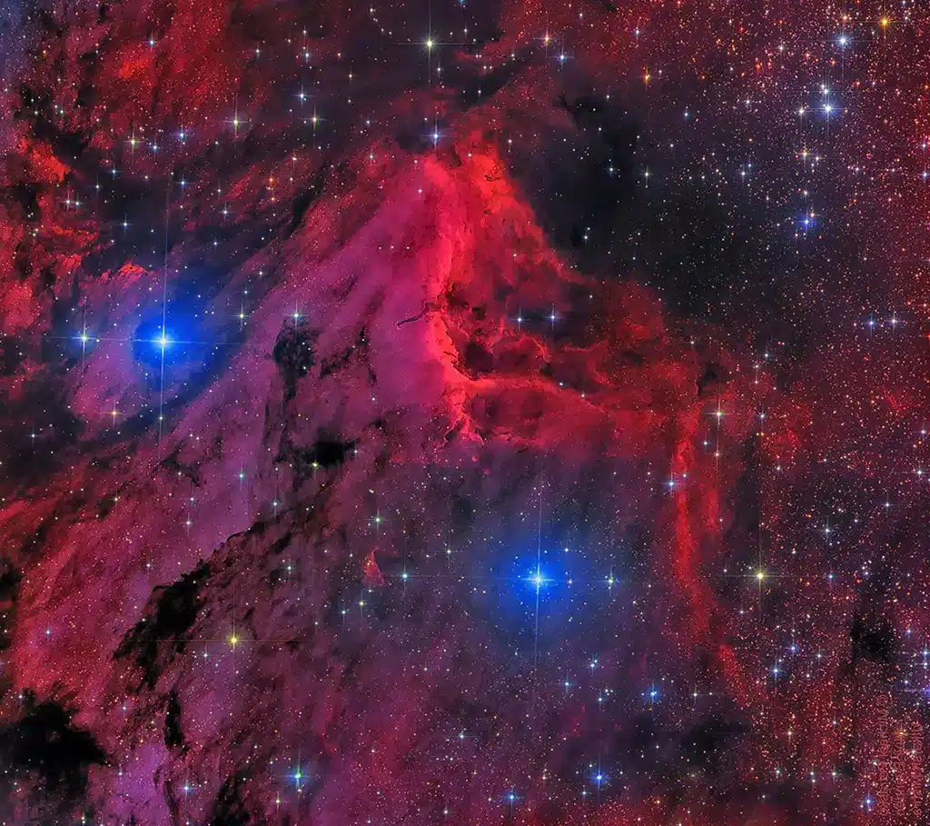 IC 5070/ IC 5067, nebulosa "Pelícano".