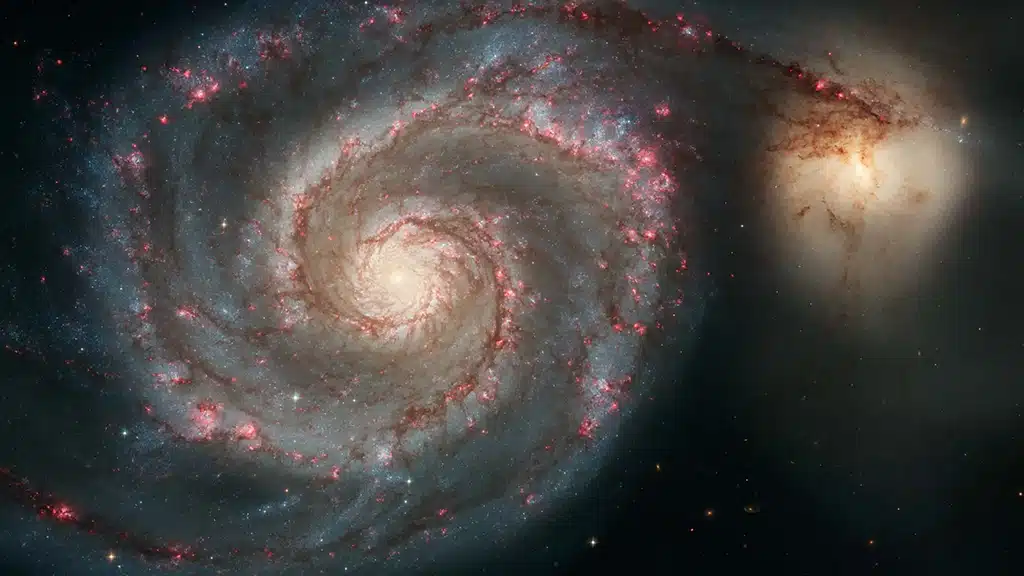 Galaxia del "Remolino" (M51).