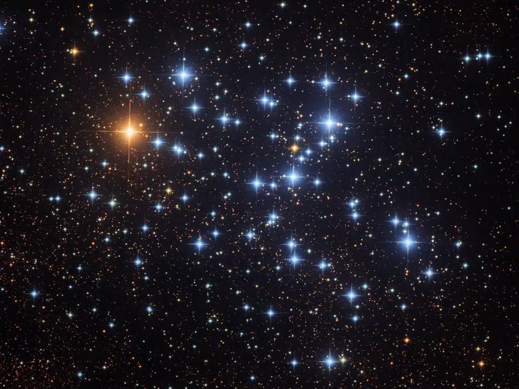M6 (NGC 6405), cúmulo "Mariposa".