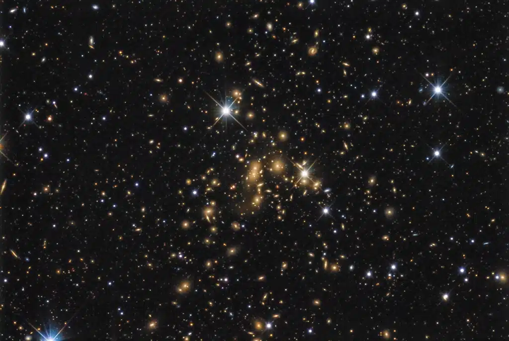 Abell 2065, Cúmulo galáctico de Corona Borealis.