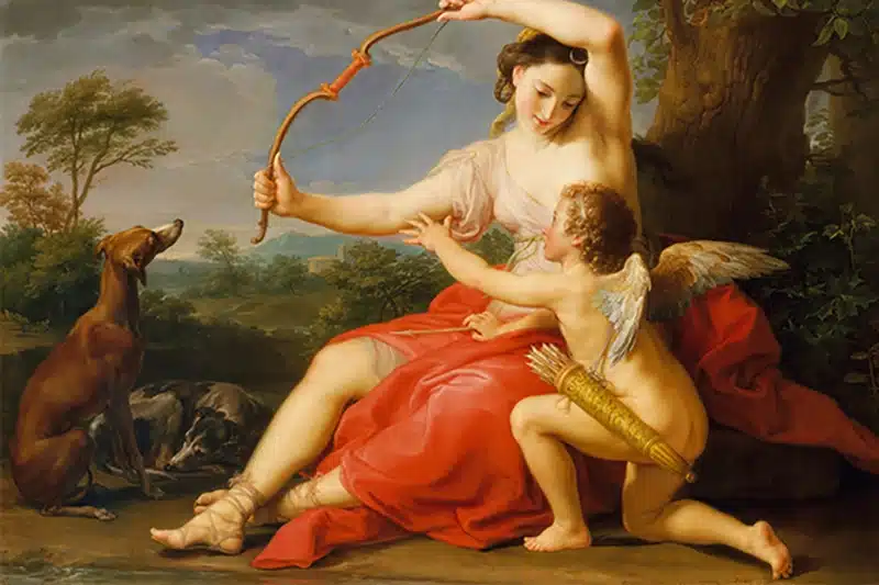 Afrodita y Eros.