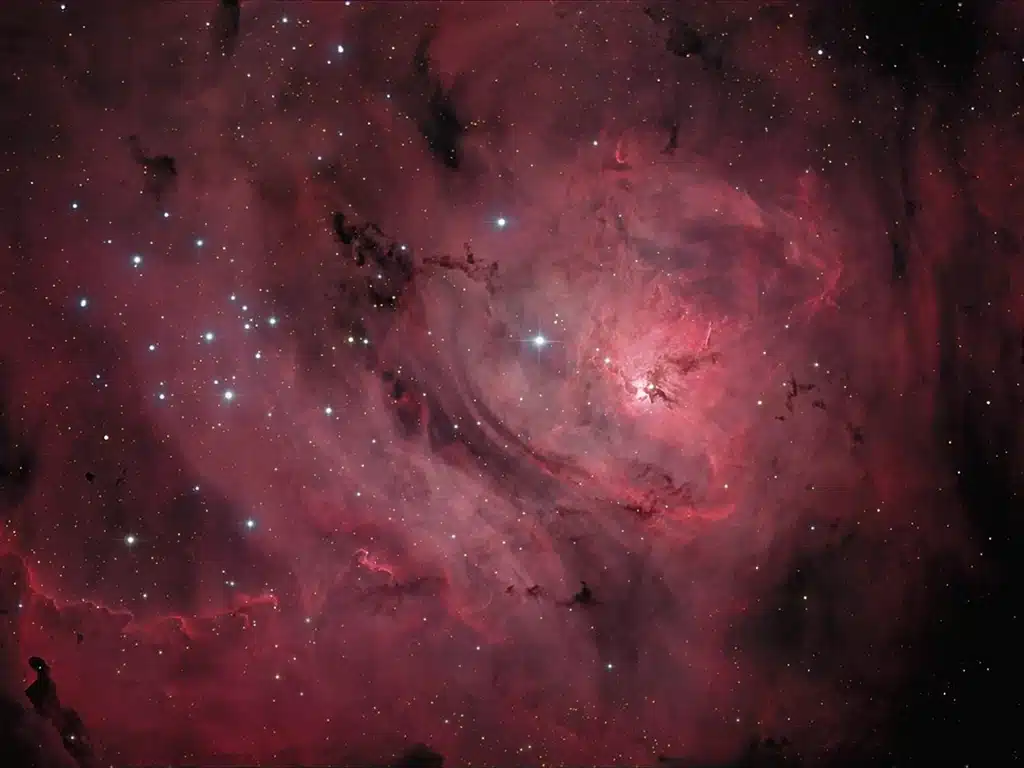 M8 (NGC 6523), nebulosa "de la Laguna".
