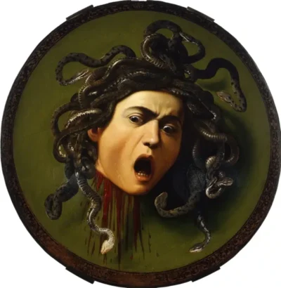 Cabeza de Medusa, Caravaggio.
