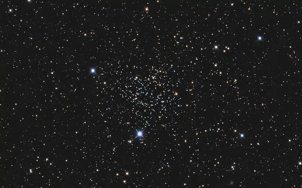 NGC 1245, cúmulo abierto "Patricio Estrella". Crédito: Focal Pointe Observatory.