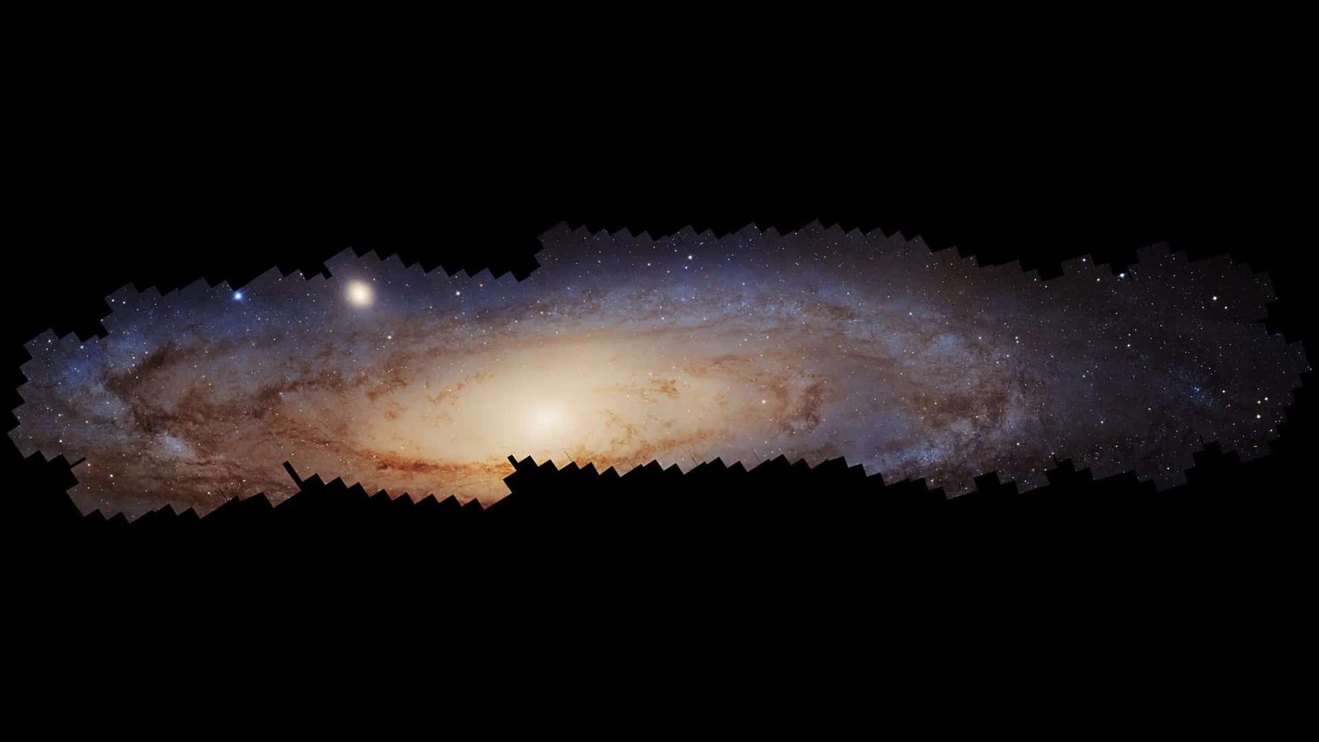 Hubble elabora el mayor fotomosaico de la galaxia Andrómeda.