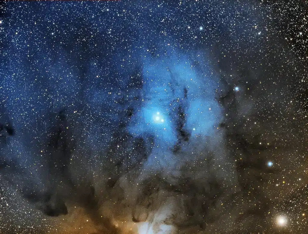 Nebulosa Rho Ophiuchi (IC 4604)