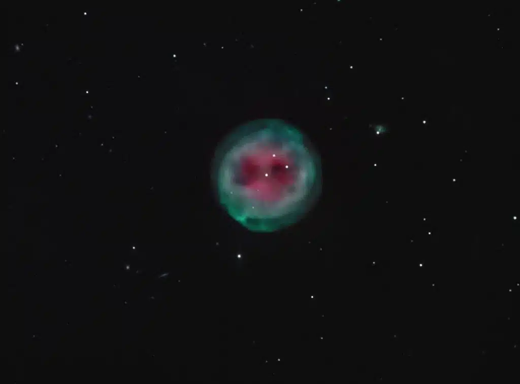 M97 (NGC 3587), nebulosa "del Búho". Crédito: Keith Quattrocchi.