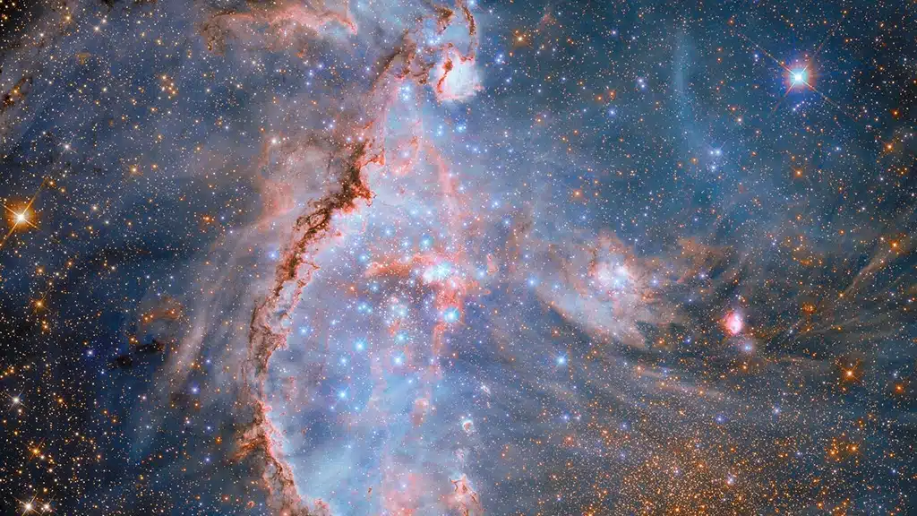 Hubble captura NGC 346 en la Pequeña Nube de Magallanes.