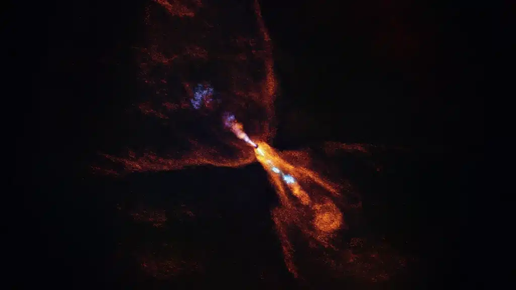 Detectan el inicio de la formación de planetas en otra estrella.