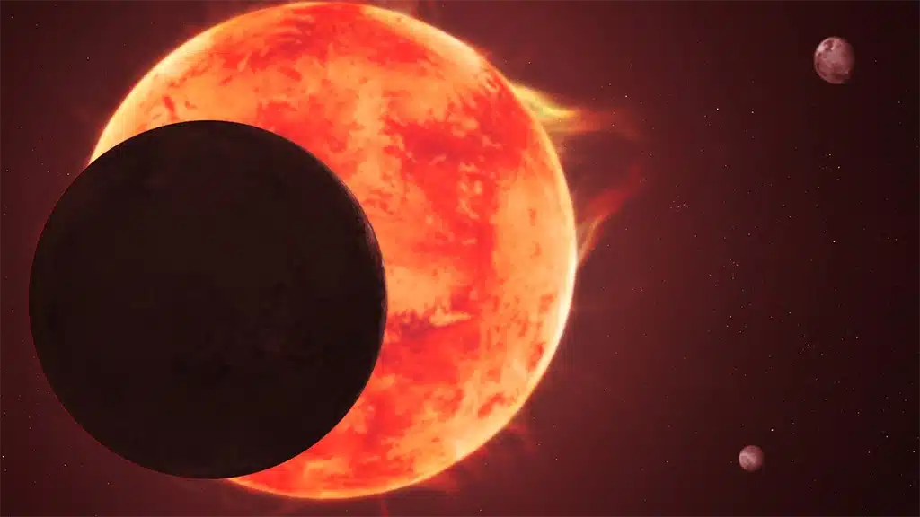 Webb revela que TRAPPIST-1 d no tiene una atmósfera terrestre.