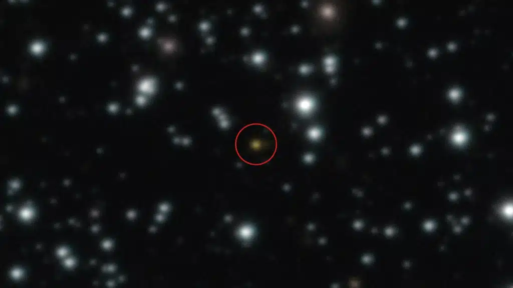 Astrónomos detectan una misteriosa explosión de rayos gamma.