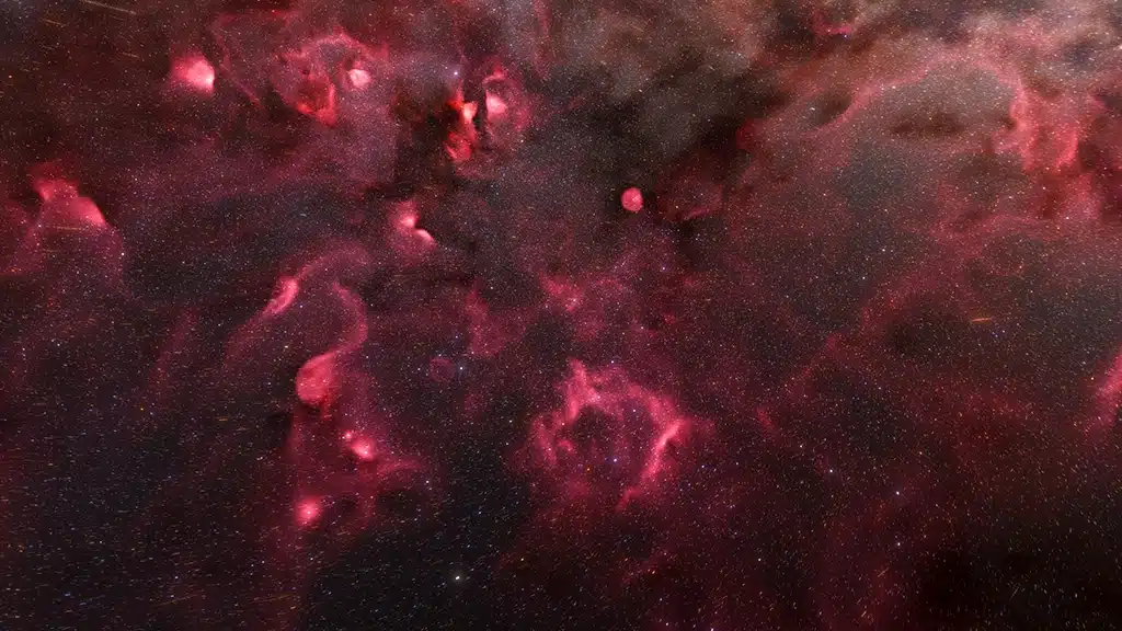 Mapa 3D de la Vía Láctea: Gaia muestra las regiones HII.