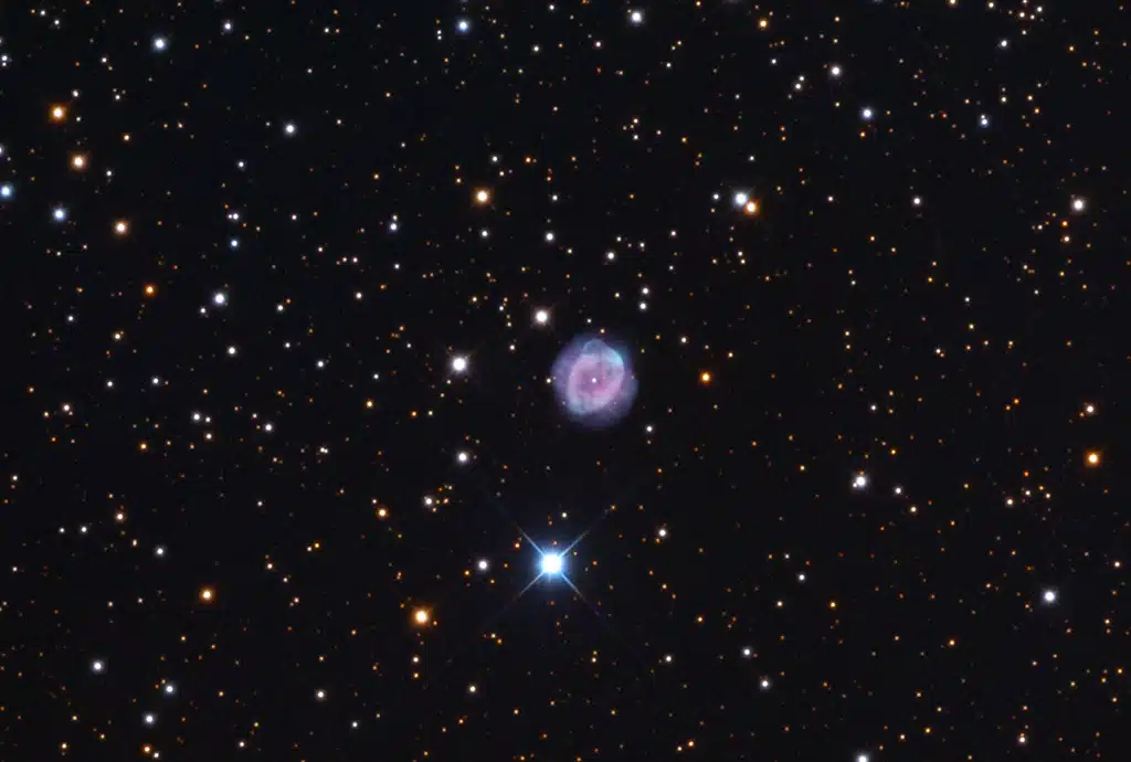 IC 289, nebulosa planetaria. Crédito: Adam Block.