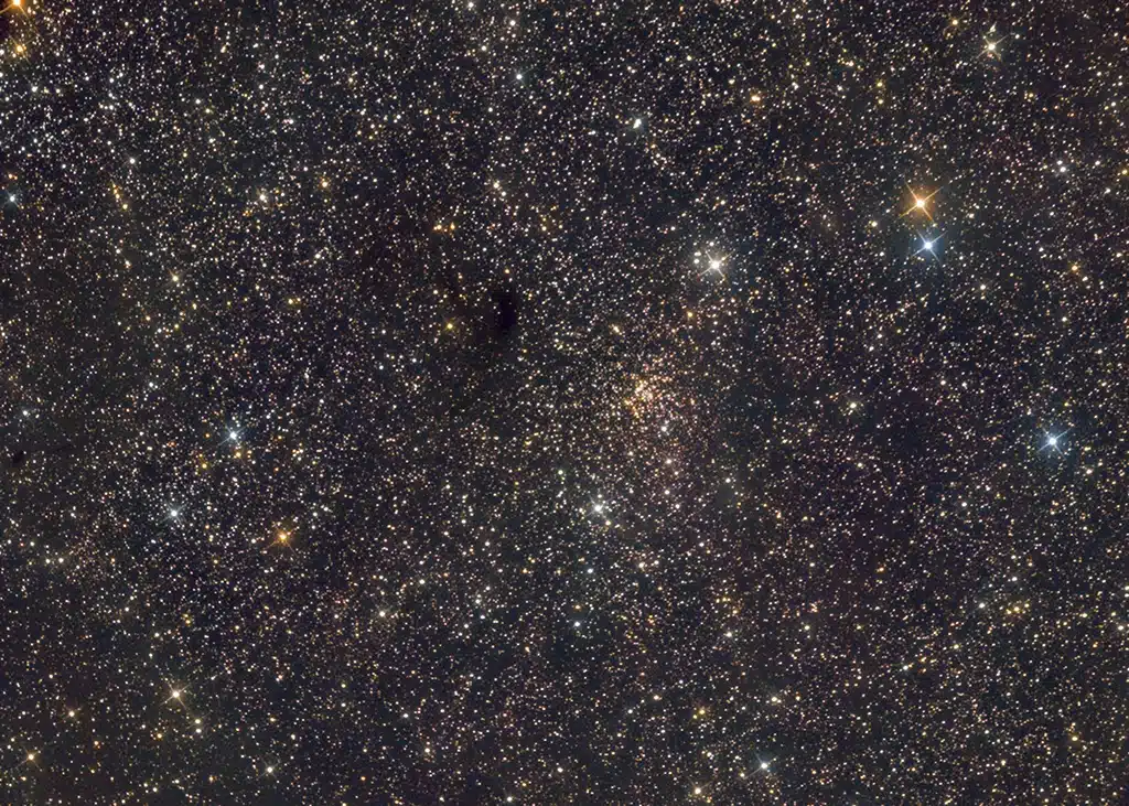 NGC 559 (Caldwell 8), cúmulo "Cáliz Fantasmal". Crédito: IRIDA Observatory.