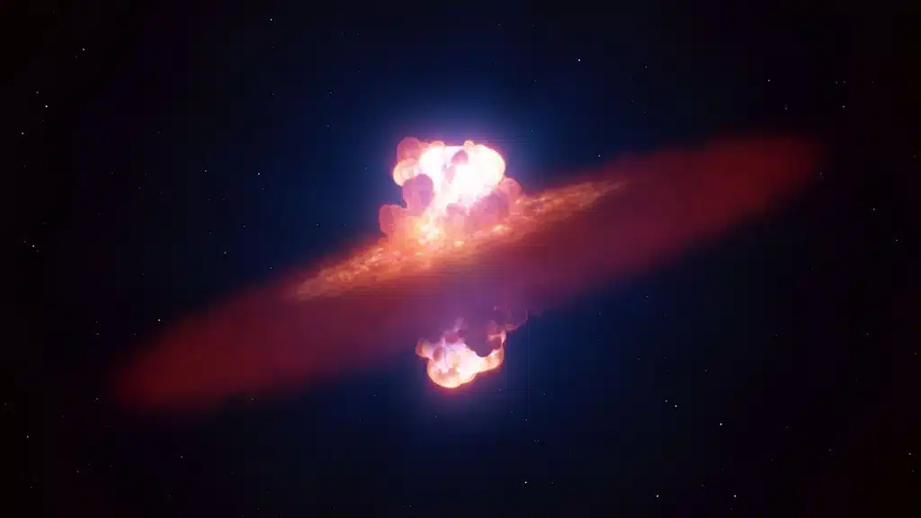 El VLT del ESO detecta la fase inicial de la Supernova SN 2024ggi.