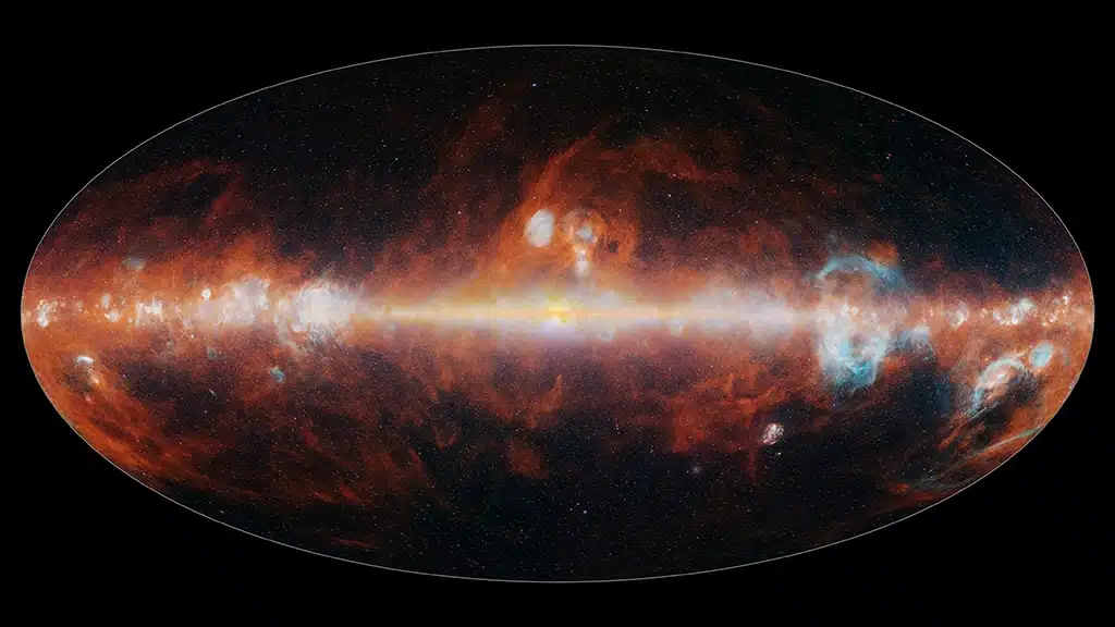 El telescopio SPHEREx mapea el Universo en infrarrojo.