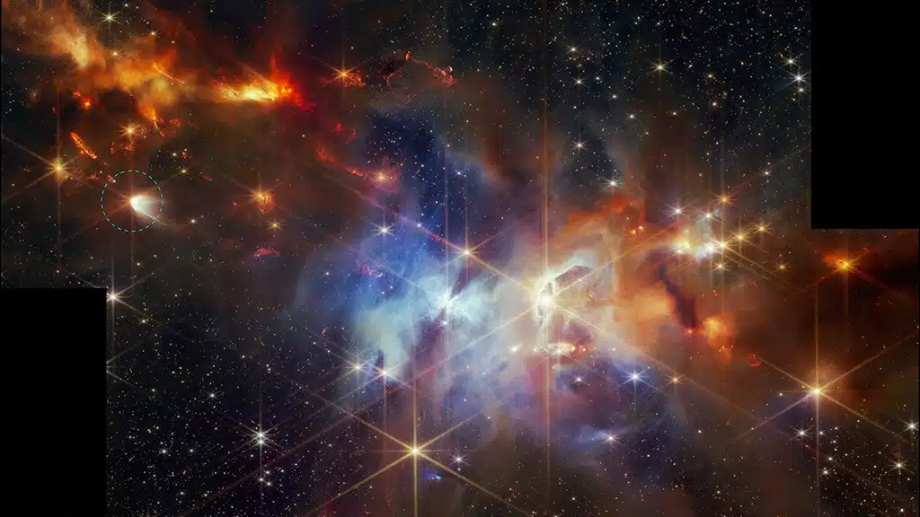 Webb descubre por qué hay silicatos cristalinos en los cometas.