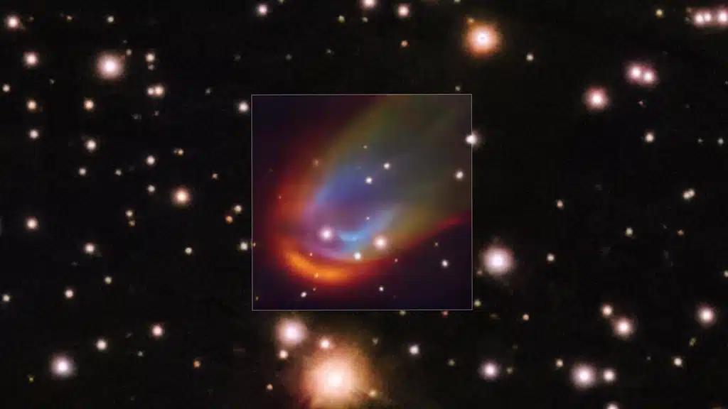 Una onda de choque desconcierta a los astrónomos.