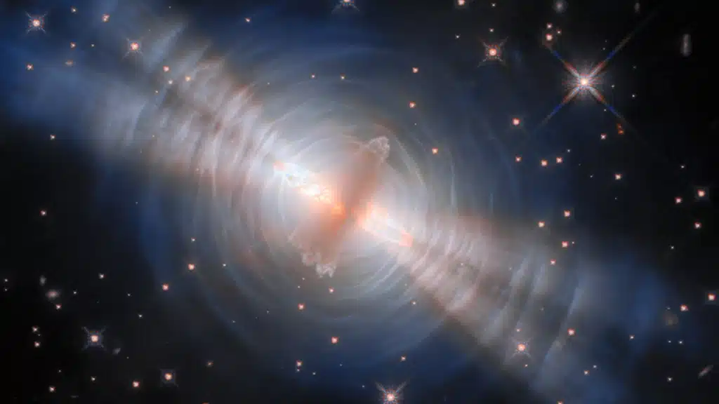 La Nebulosa del Huevo captada por el Hubble.