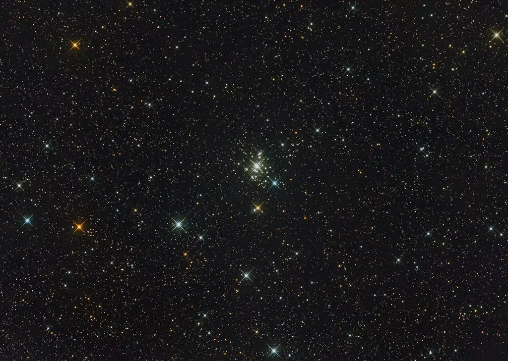 NGC 1502, cúmulo "Arpa Dorada". Crédito: Irida Observatory.