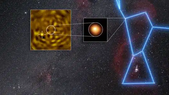 El VLT confirma que Betelgeuse tiene una estrella compañera.