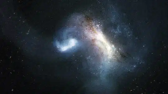 Hubble descubre una antigua fusión de la Vía Láctea.