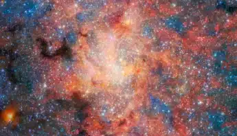 Webb descubre agua y polvo cerca de Sagittarius A*.