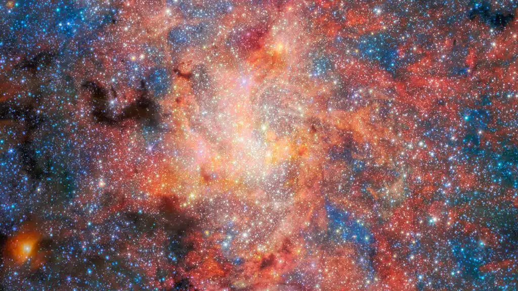 Webb descubre agua y polvo cerca de Sagittarius A*.